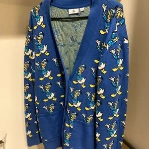 Disney Sweaters Disney Mickey Donald Cardigan Poshmark